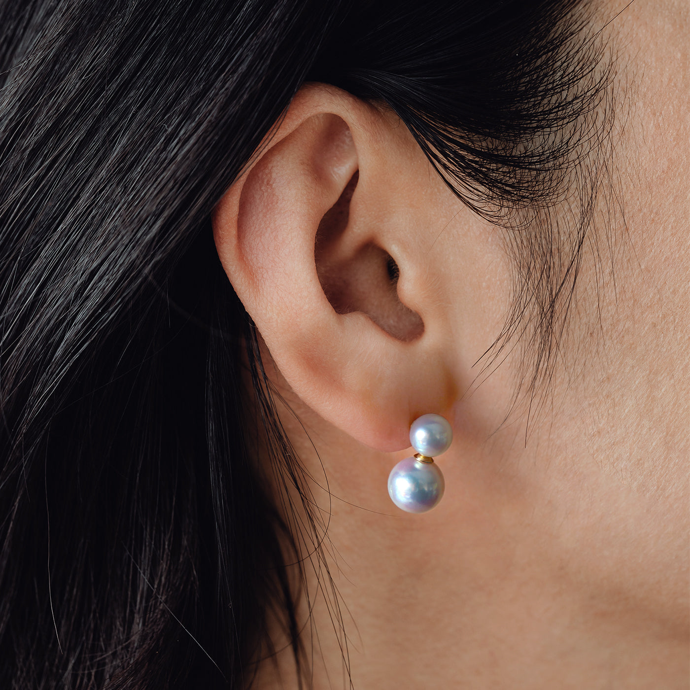 【COLLECTIBLE】Akoya Pearl - Pair (No. PA18151)