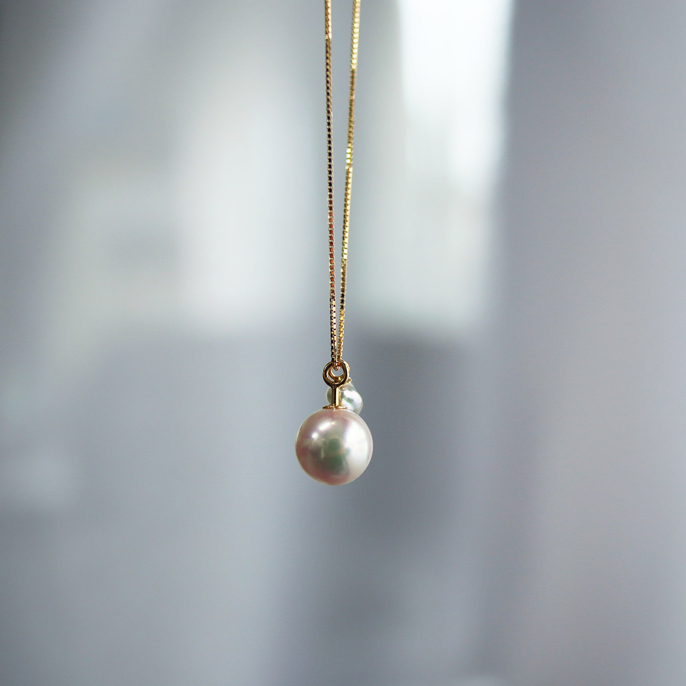 Tuplet Pearl Necklace - Akoya & Akoya Keshi