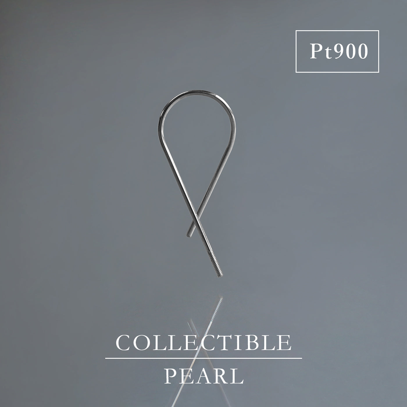 【BASE PARTS】18K YG C Hook Earring