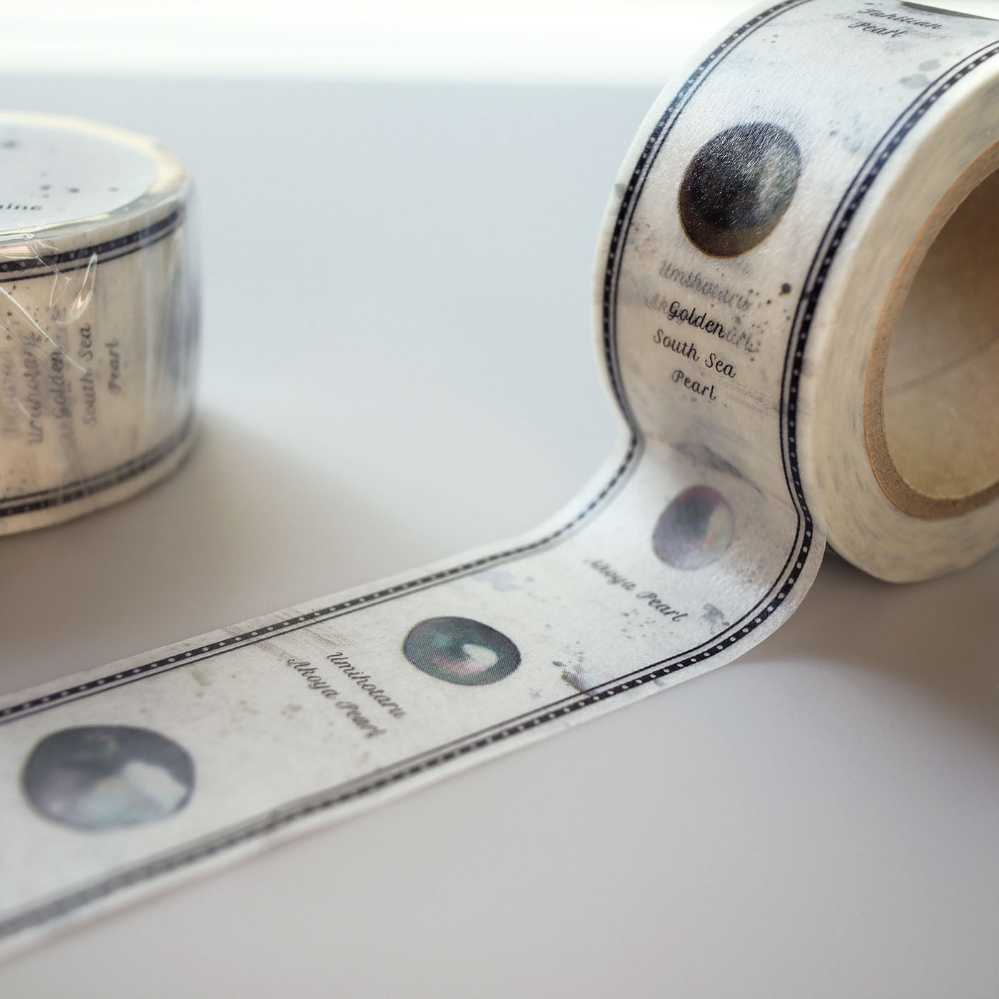 【COLLECTIBLE】Masking Tape "Types of pearls" 25mm
