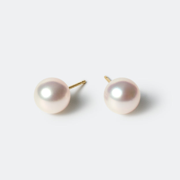 【ESSENTIALS】8.0-8.5mm Akoya Pearl Studs