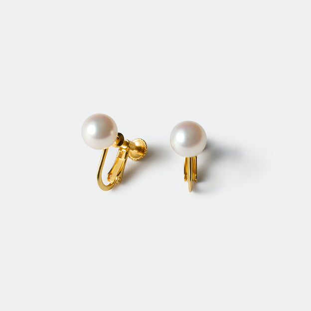 【ESSENTIALS】6.5-7.0mm Akoya Pearl Earrings
