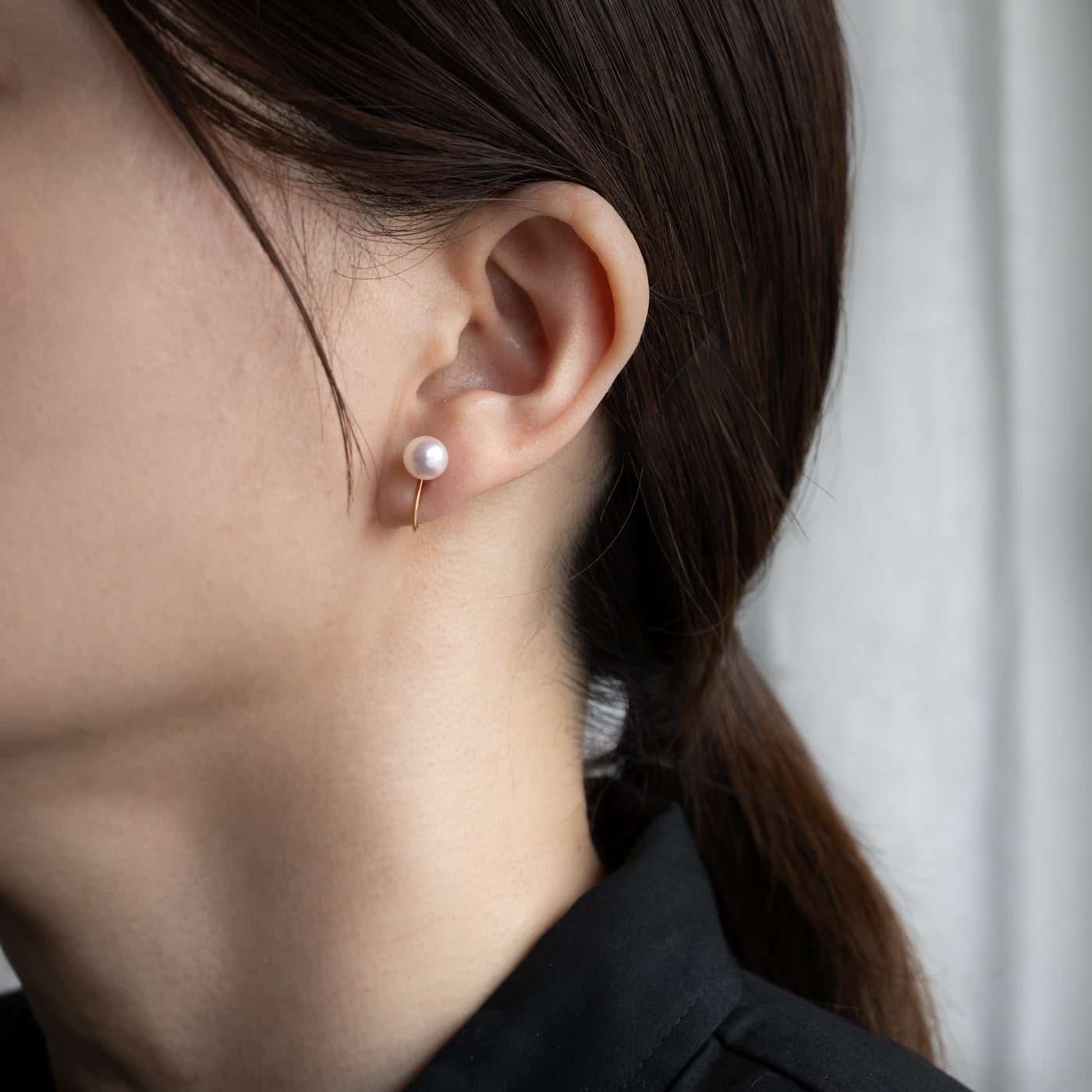 【ESSENTIALS】6.5-7.0mm Akoya Pearl Studs / Earrings / PK