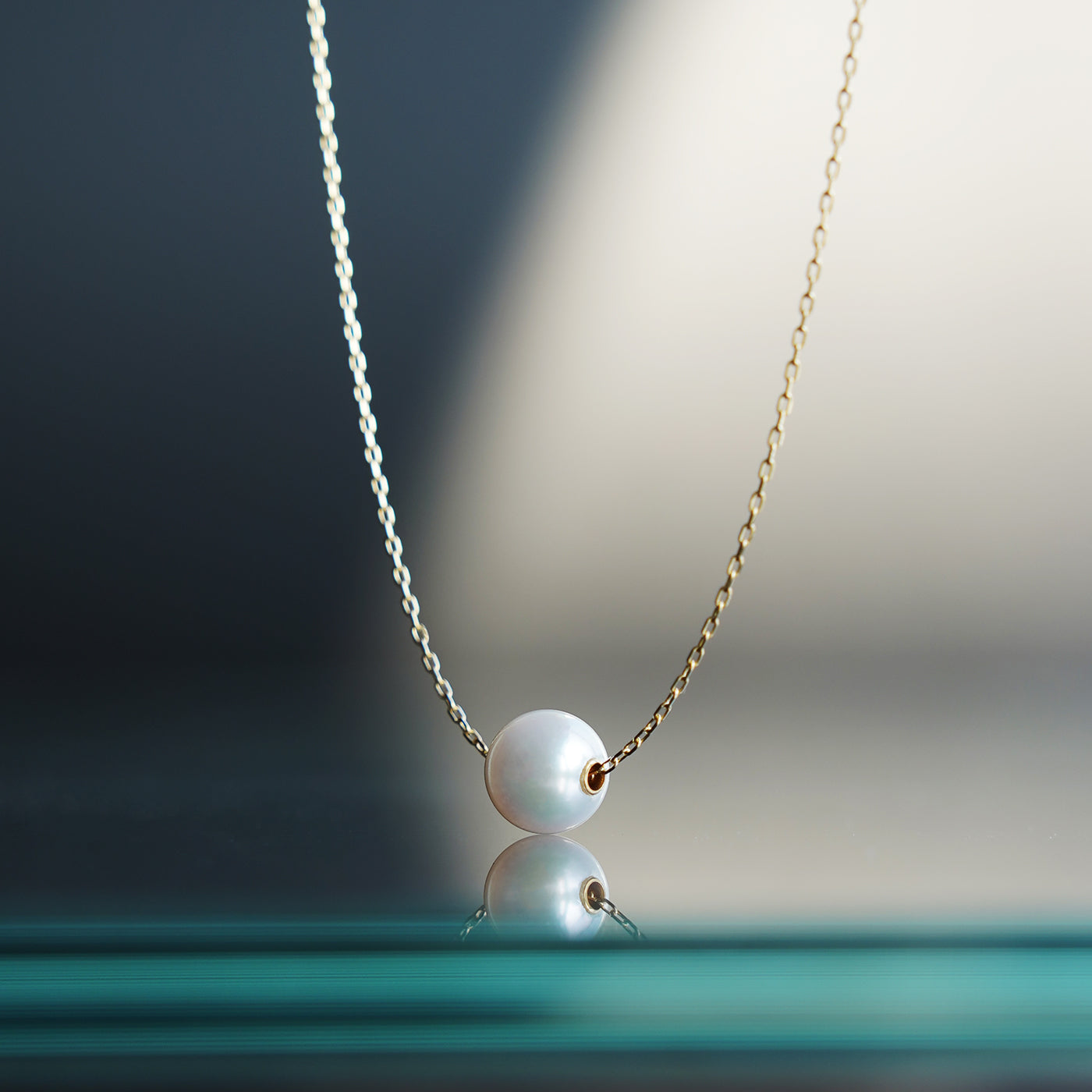 【ESSENTIALS】 6.0-6.5mm Single Akoya Pearl Necklace / K18