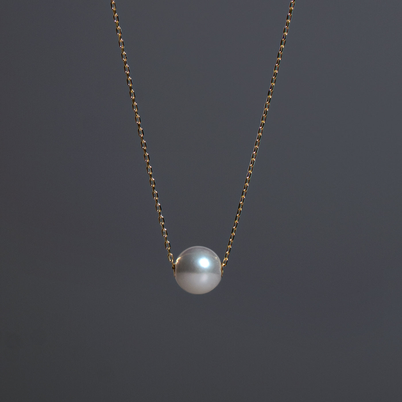 【ESSENTIALS】 6.0-6.5mm Single Akoya Pearl Necklace / K18