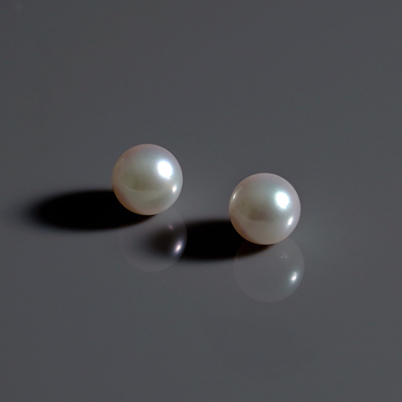 【ESSENTIALS】7.0-7.5mm Akoya Pearl Studs / Earrings / GN