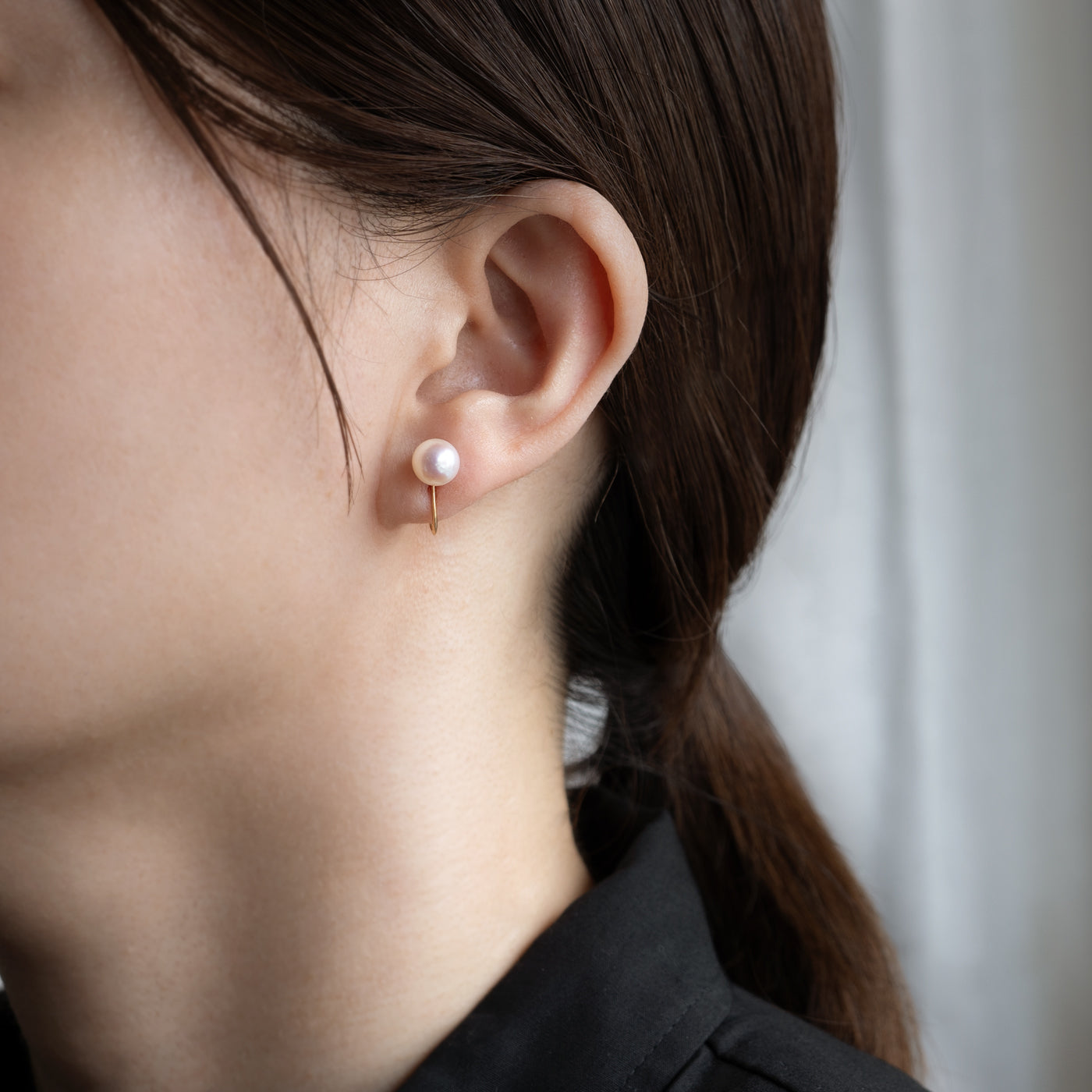 【ESSENTIALS】7.0-7.5mm Akoya Pearl Studs / Earrings / PK