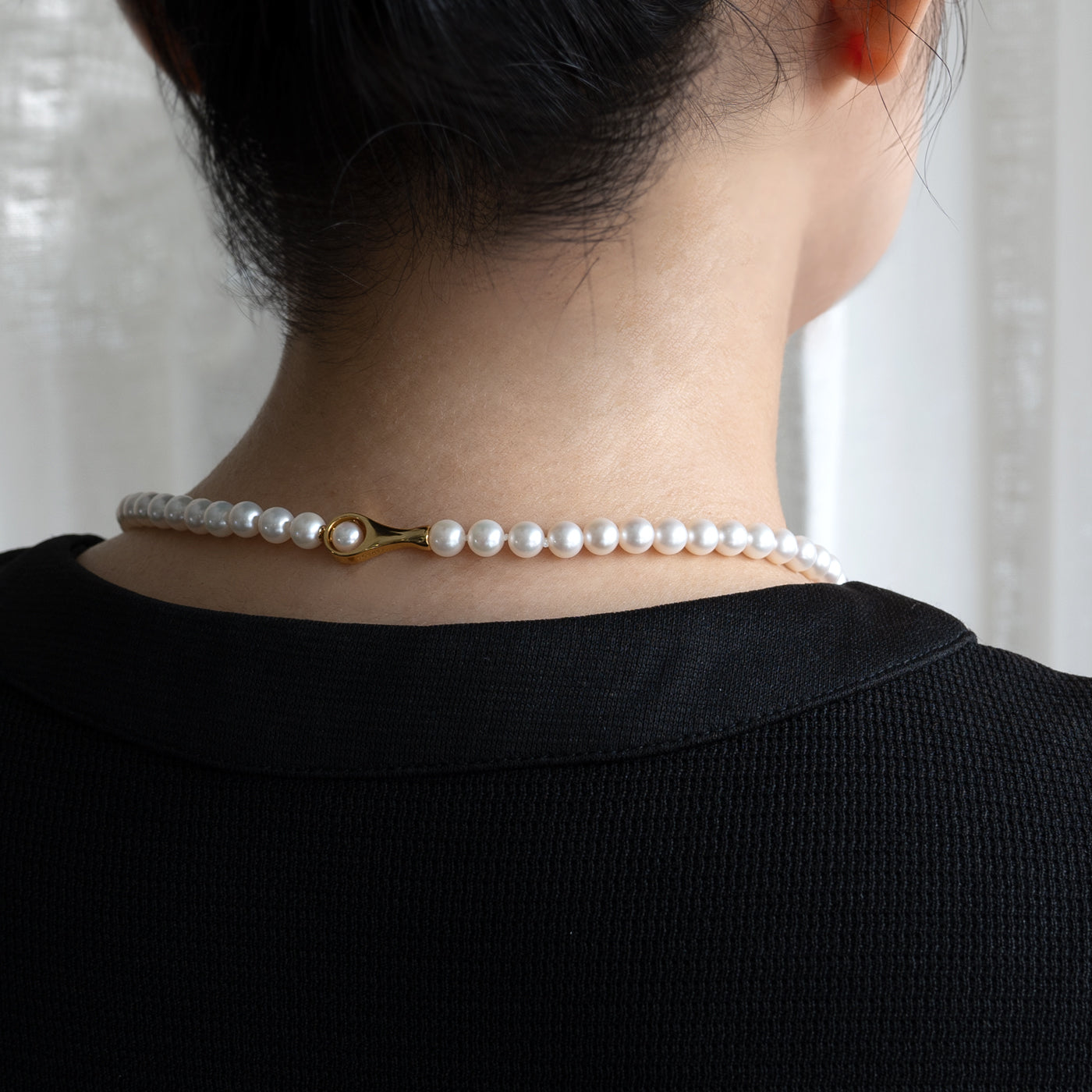 【ESSENTIALS】 6.5-7.0mm Akoya Pearl Necklace / B