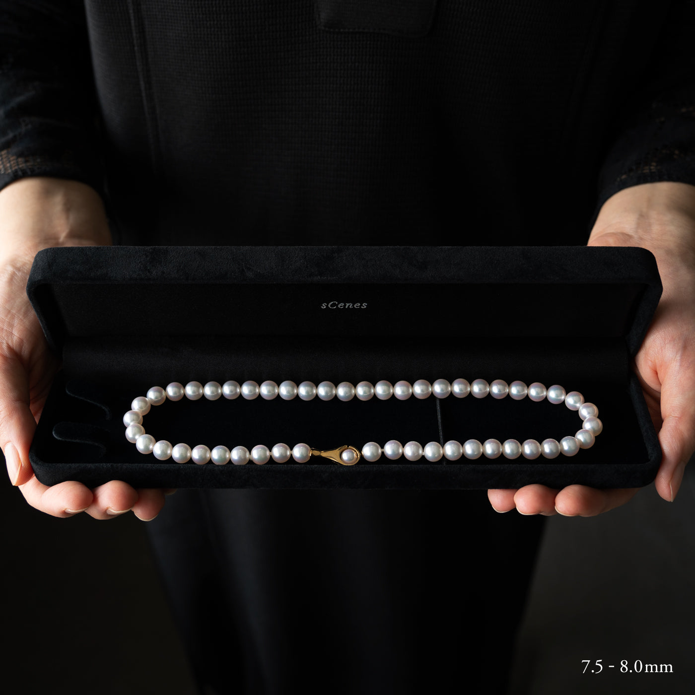 【ESSENTIALS】 6.5-7.0mm Akoya Pearl Necklace / B