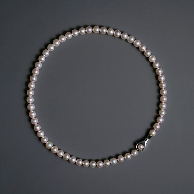 【ESSENTIALS】 6.5-7.0mm Akoya Pearl Necklace / C