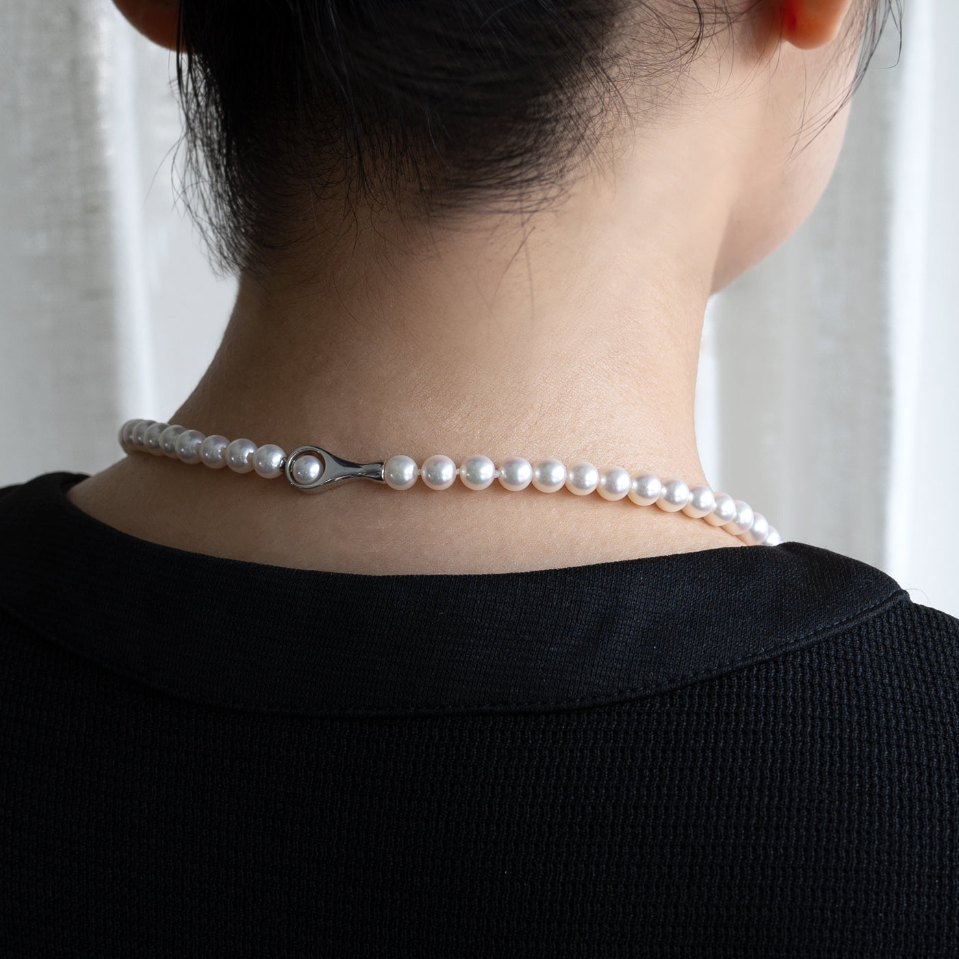 【ESSENTIALS】 6.5-7.0mm Akoya Pearl Necklace / C