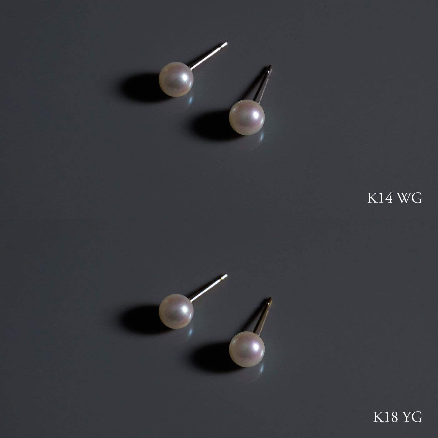 【ESSENTIALS】5.5-6.0mm Akoya Pearl Studs / Earrings / PK