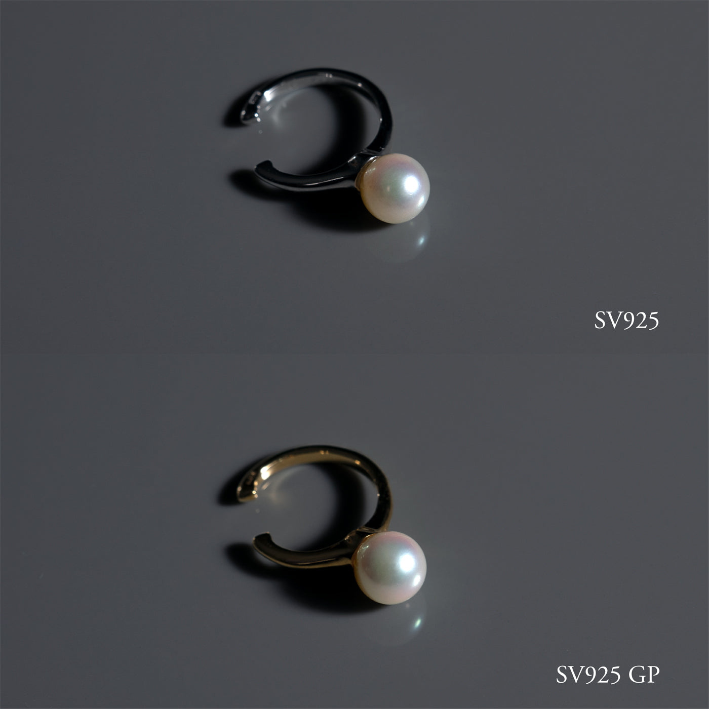 【ESSENTIALS】5.0-5.5mm Akoya Pearl  Ear Cuff / GN