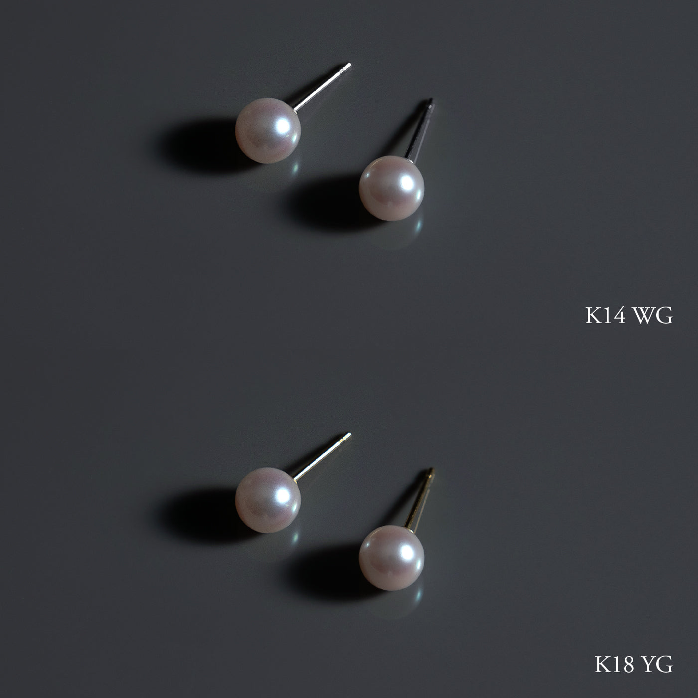 【ESSENTIALS】6.5-7.0mm Akoya Pearl Studs / Earrings / PK