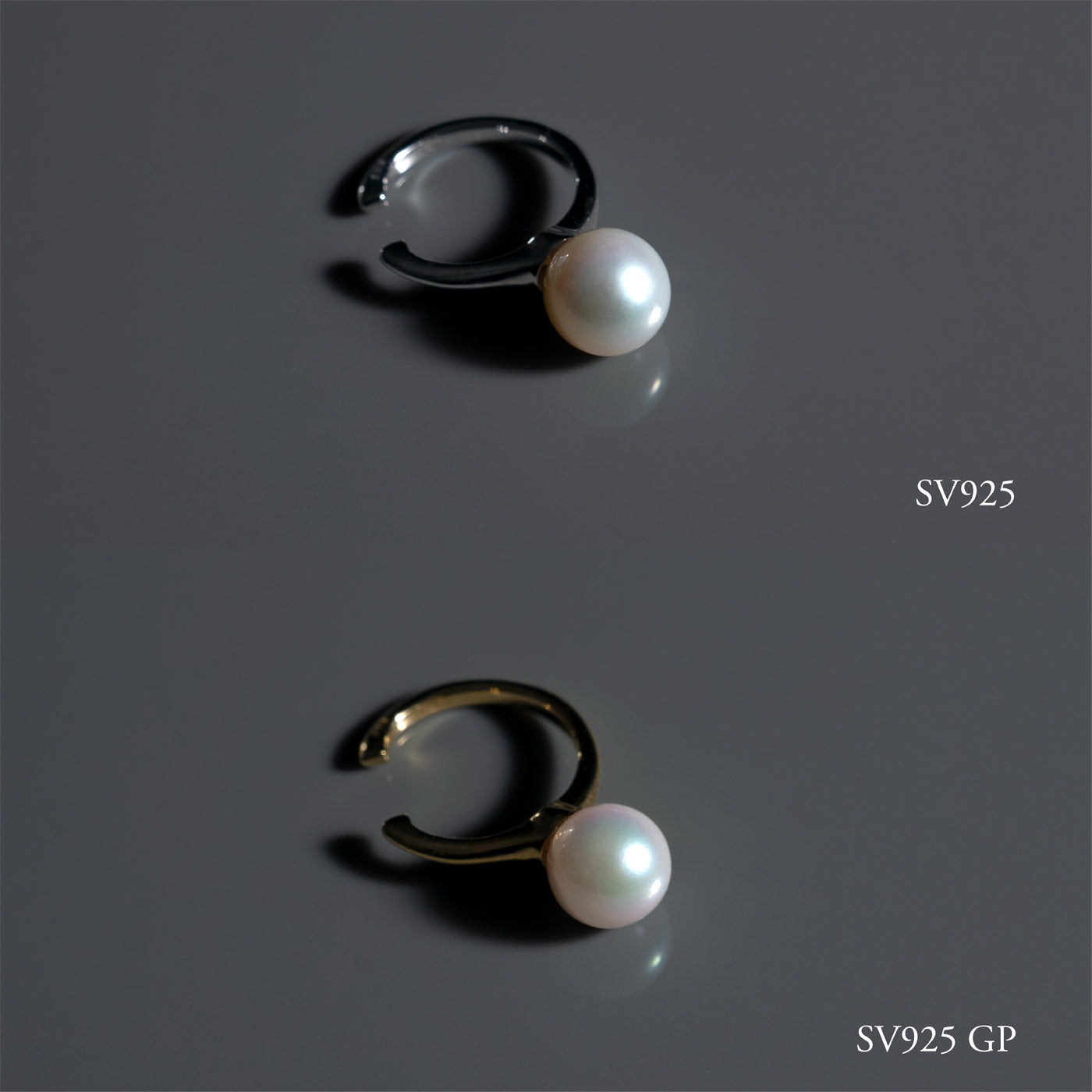 【ESSENTIALS】6.0-6.5mm Akoya Pearl  Ear Cuff / GN