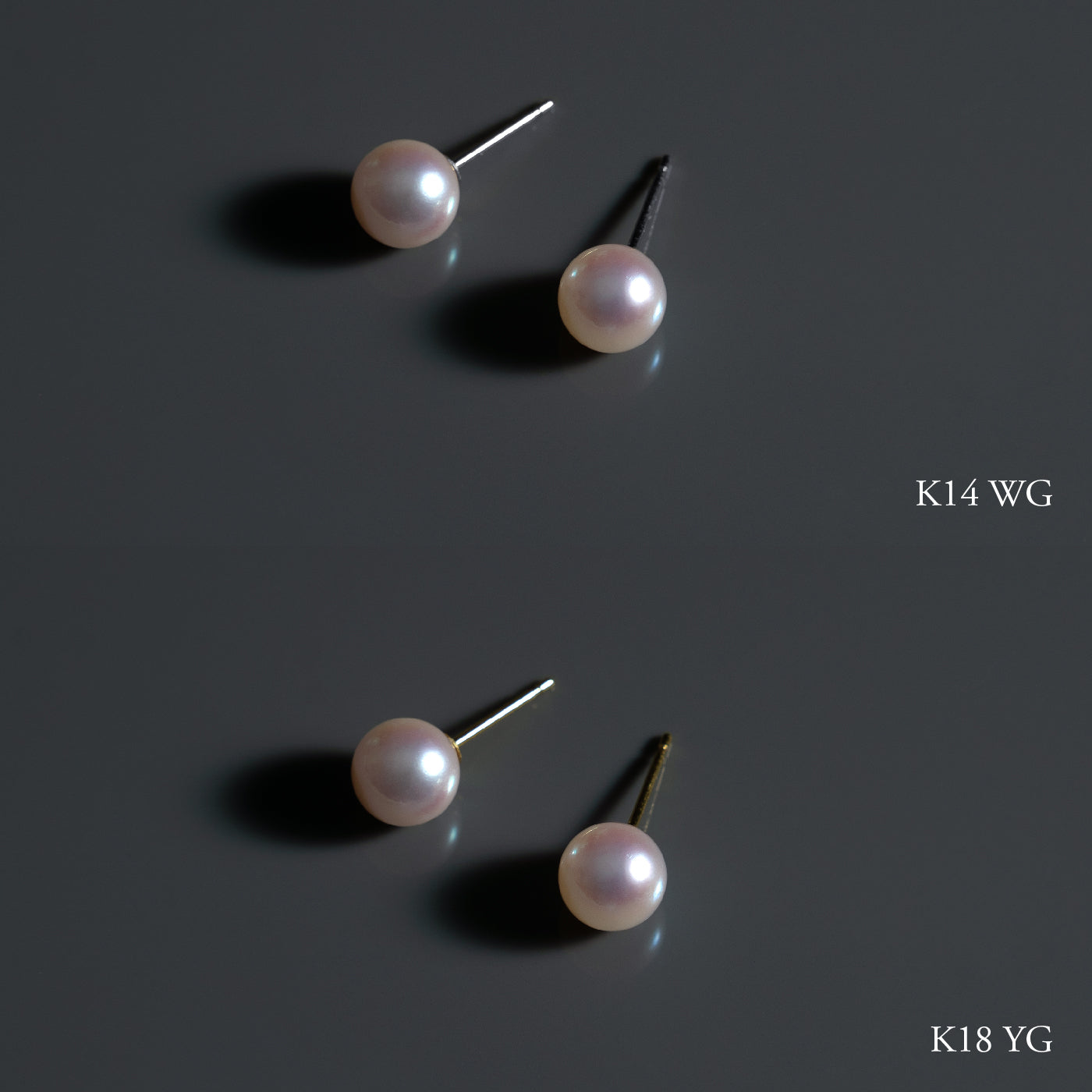 【ESSENTIALS】7.0-7.5mm Akoya Pearl Studs / Earrings / PK