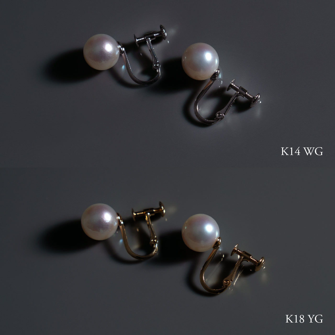 【ESSENTIALS】8.0-8.5mm Akoya Pearl Studs / Earrings / PK