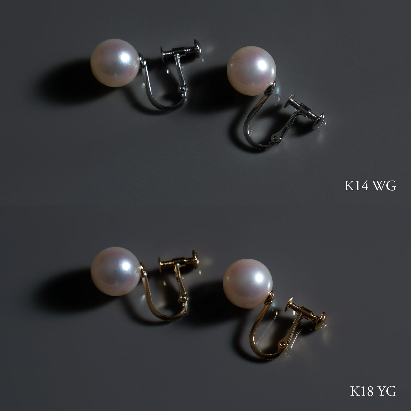 【ESSENTIALS】8.5-9.0mm Akoya Pearl Studs / Earrings / PK