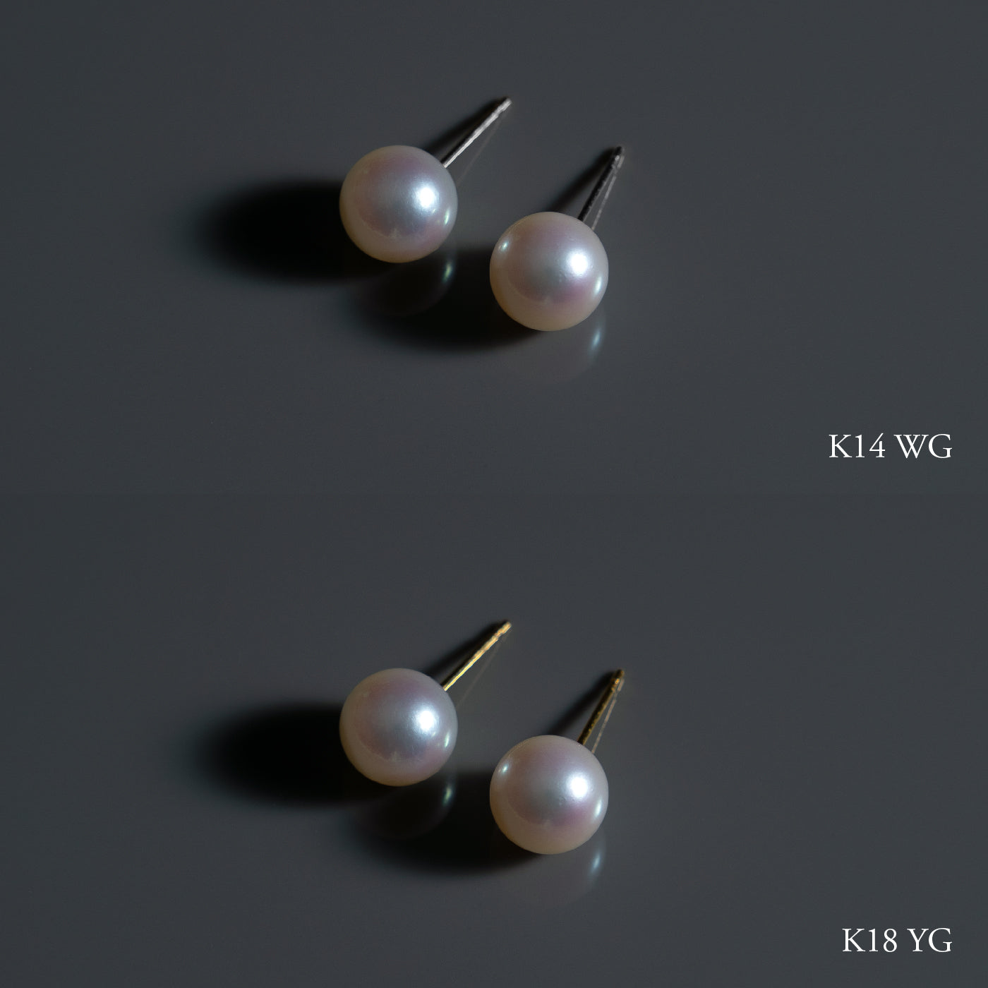 【ESSENTIALS】8.5-9.0mm Akoya Pearl Studs / Earrings / PK