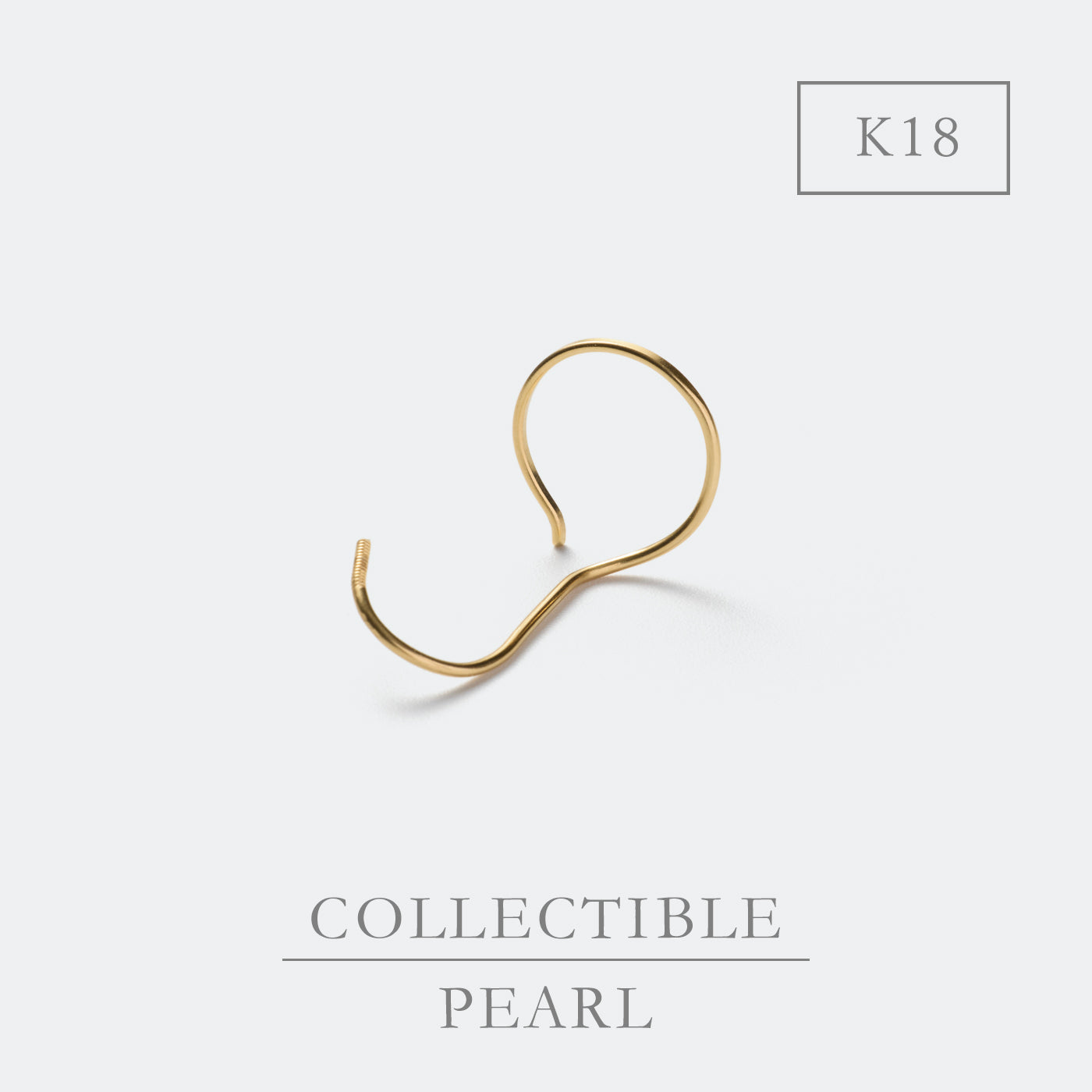 【BASE PARTS】K18YG Vine Ear Cuff