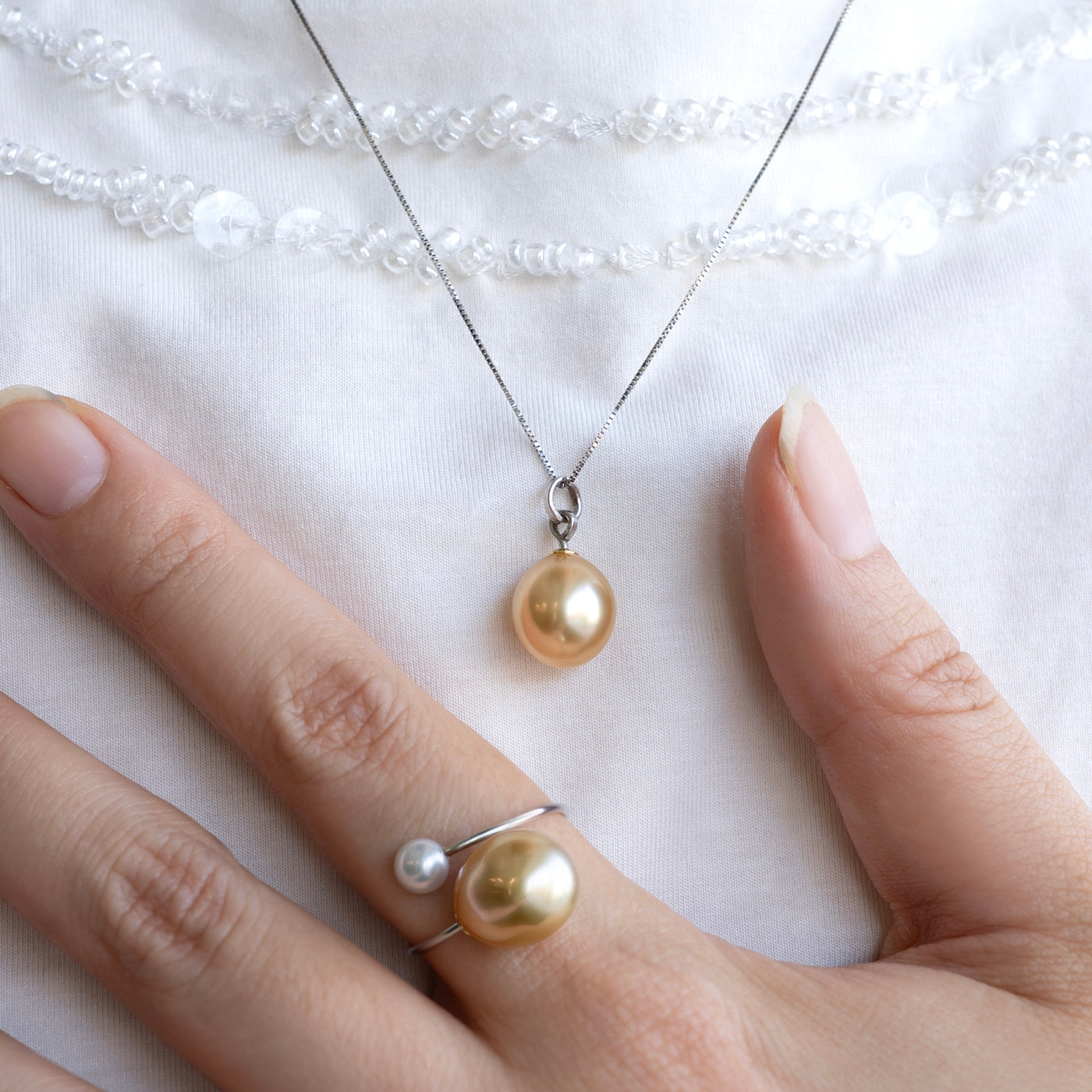 【COLLECTIBLE】Golden South Sea Pearl (No. PG39345)