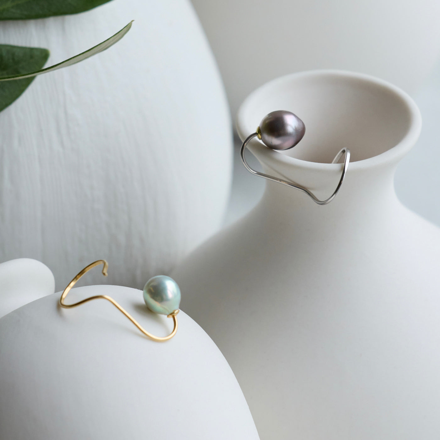 【BASE PARTS】Pt900 Vine Ear Cuff