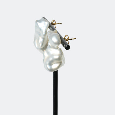 Keshi Pearl Studs - South Sea Pearl