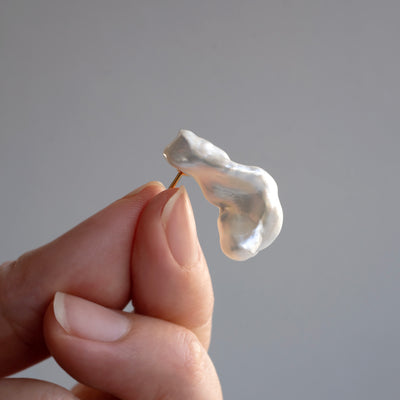 Keshi Pearl Studs - South Sea Pearl
