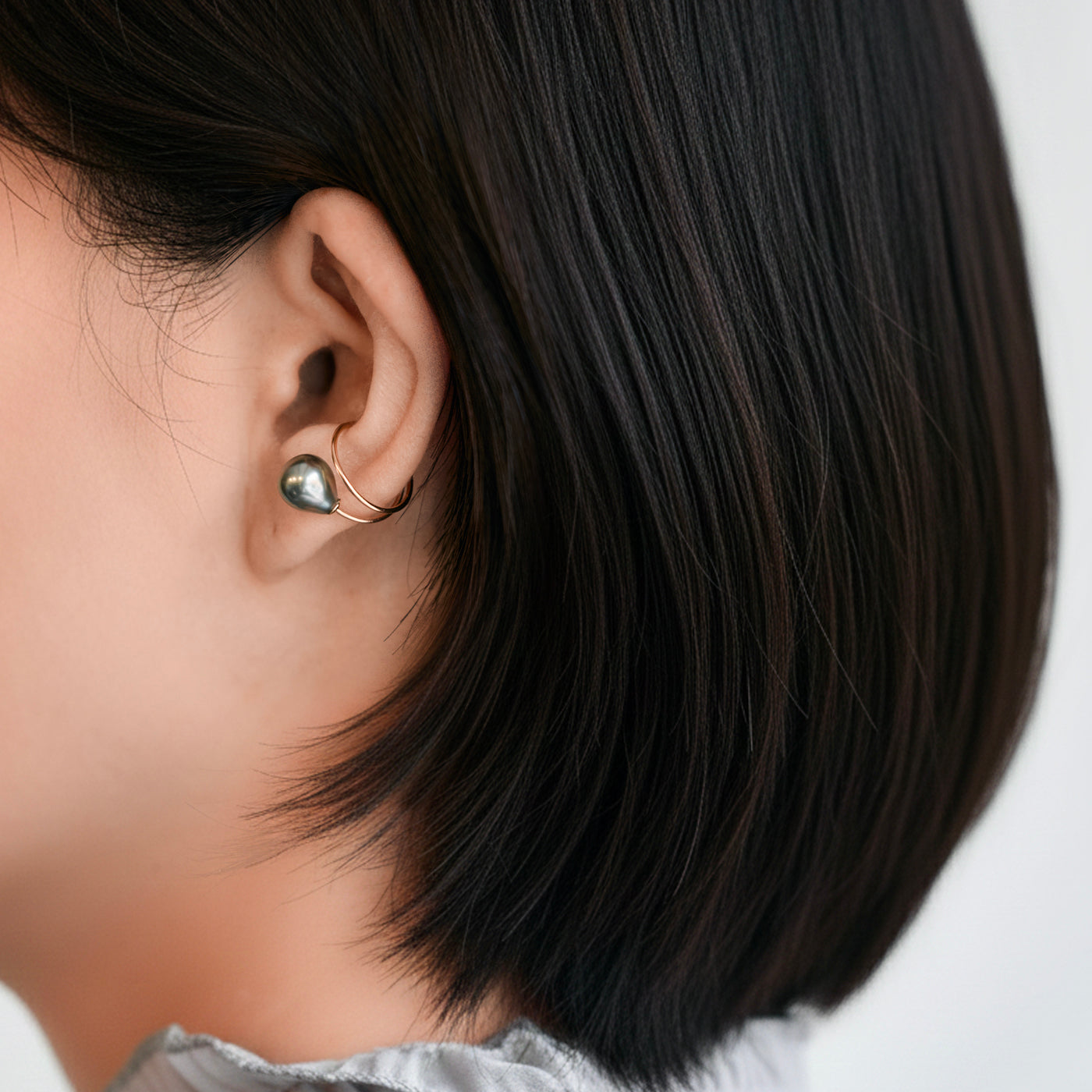 【BASE PARTS】K10YG Meteor Ear Cuff