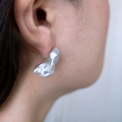 Keshi Pearl Studs - South Sea Pearl