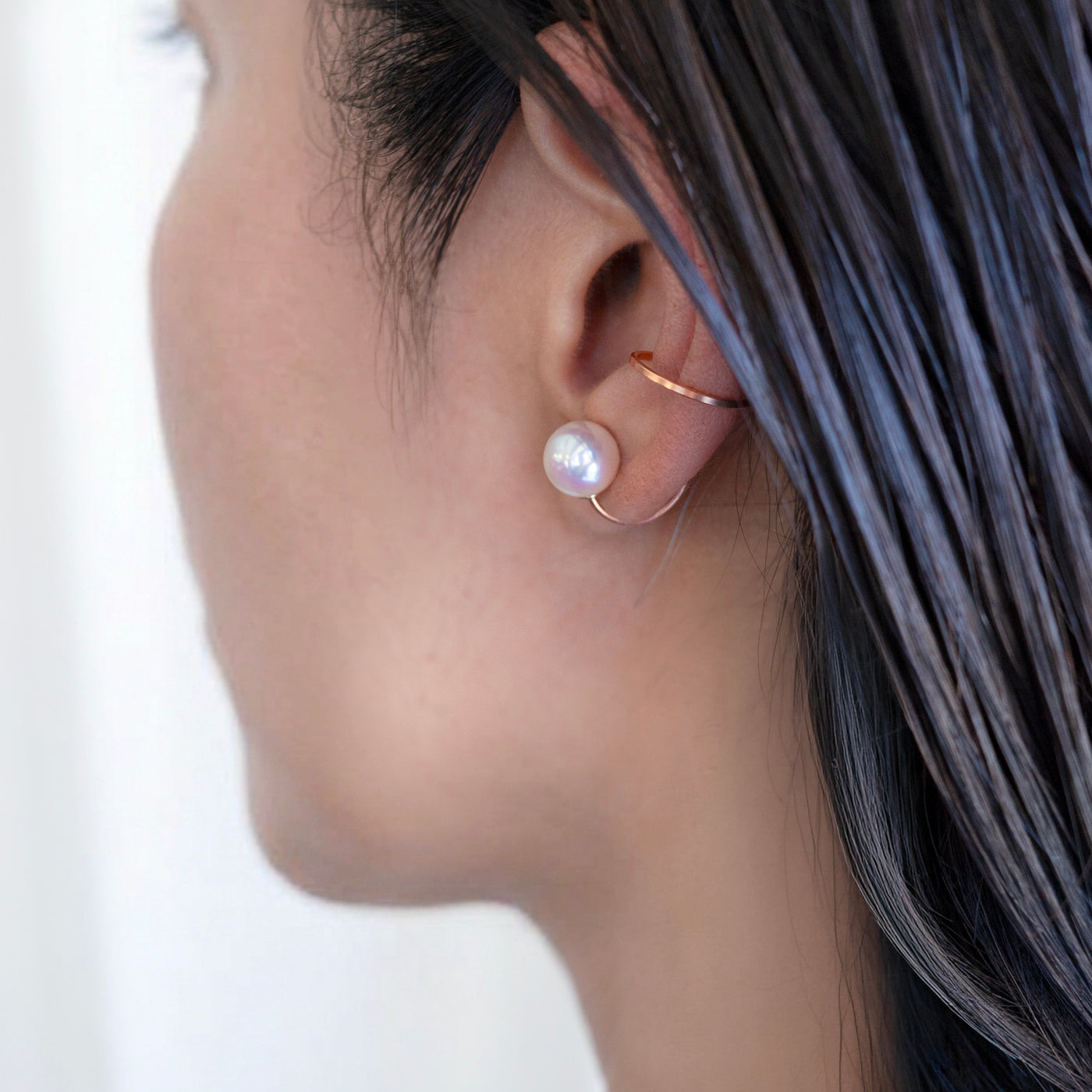【BASE PARTS】K10YG Vine Ear Cuff