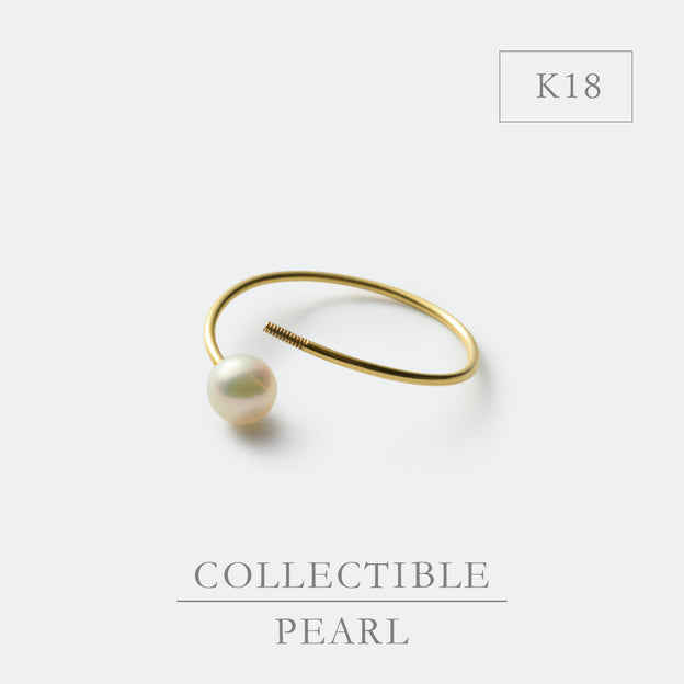 【BASE PARTS】18K YG Open Ring