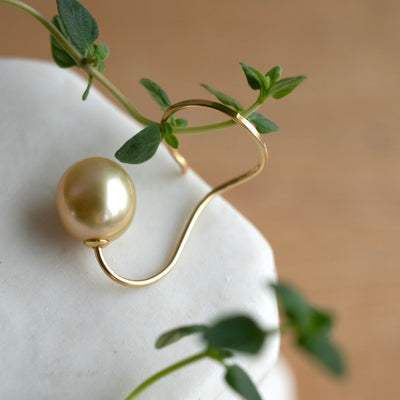 【BASE PARTS】K18YG Vine Ear Cuff