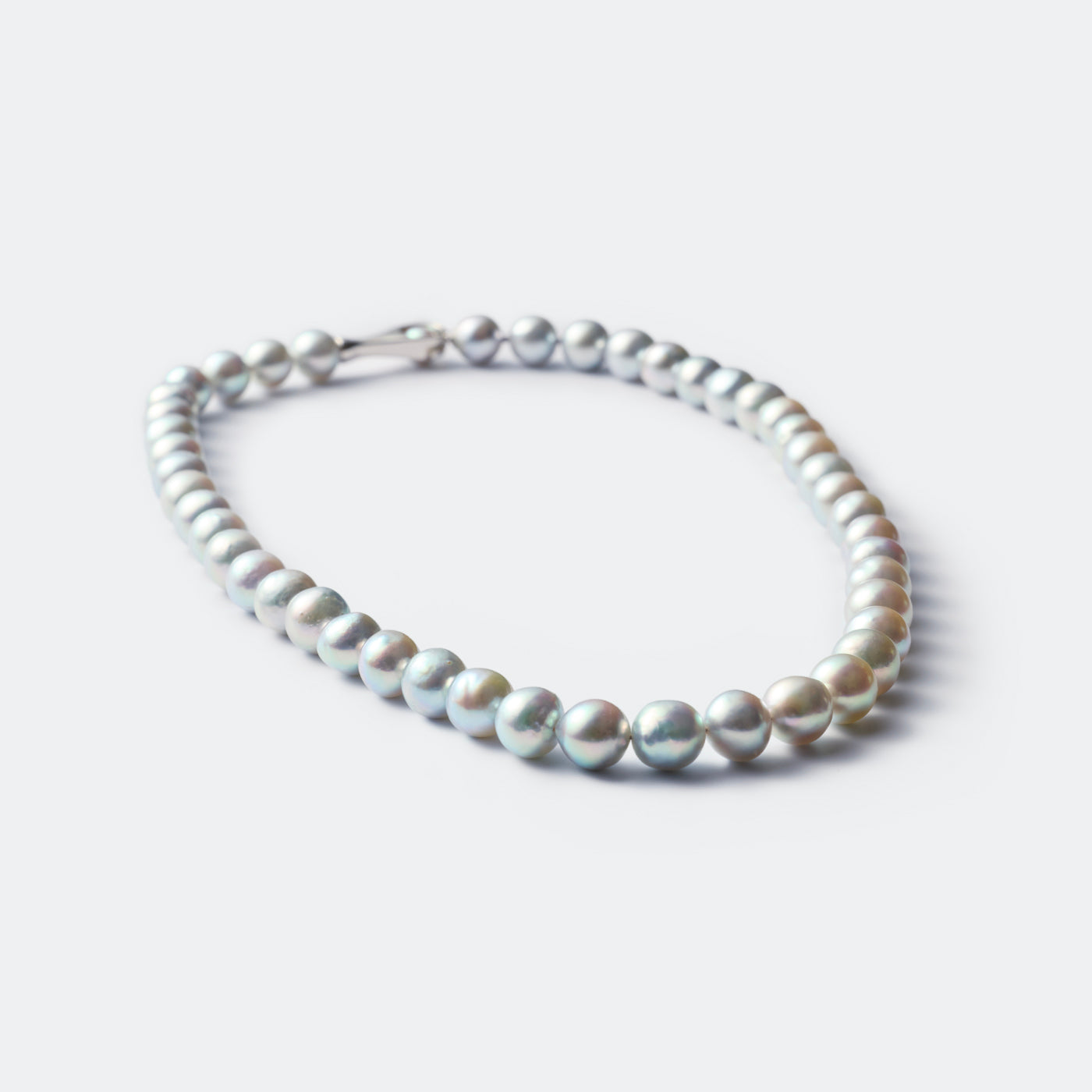 【ESSENTIALS】Blue Akoya Pearl Necklace / B