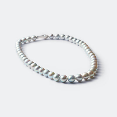 【ESSENTIALS】Blue Akoya Pearl Necklace / B