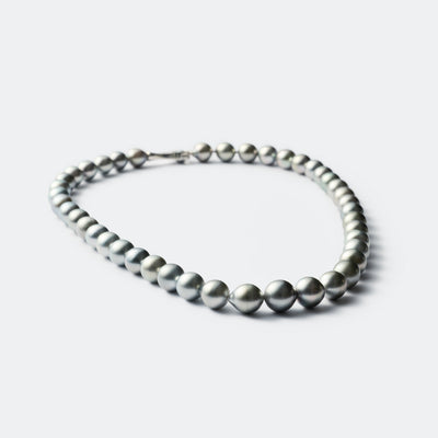 【ESSENTIALS】 8.2-10.7mm Tahitian Pearl Necklace / A