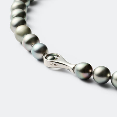 【ESSENTIALS】 8.2-10.7mm Tahitian Pearl Necklace / B