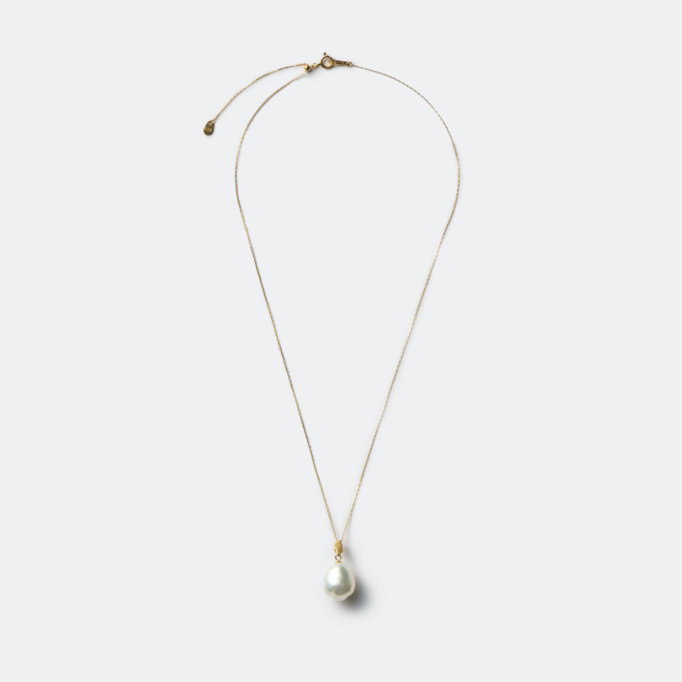 Ogee Bail Pendant - South Sea Pearl