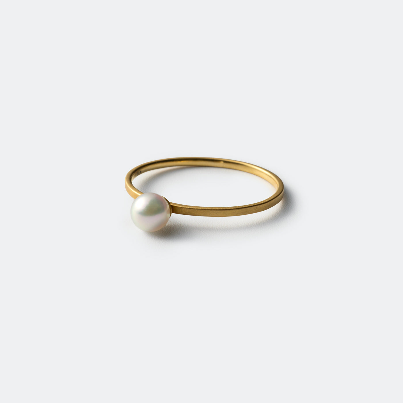 Perch Ring - Baby Akoya