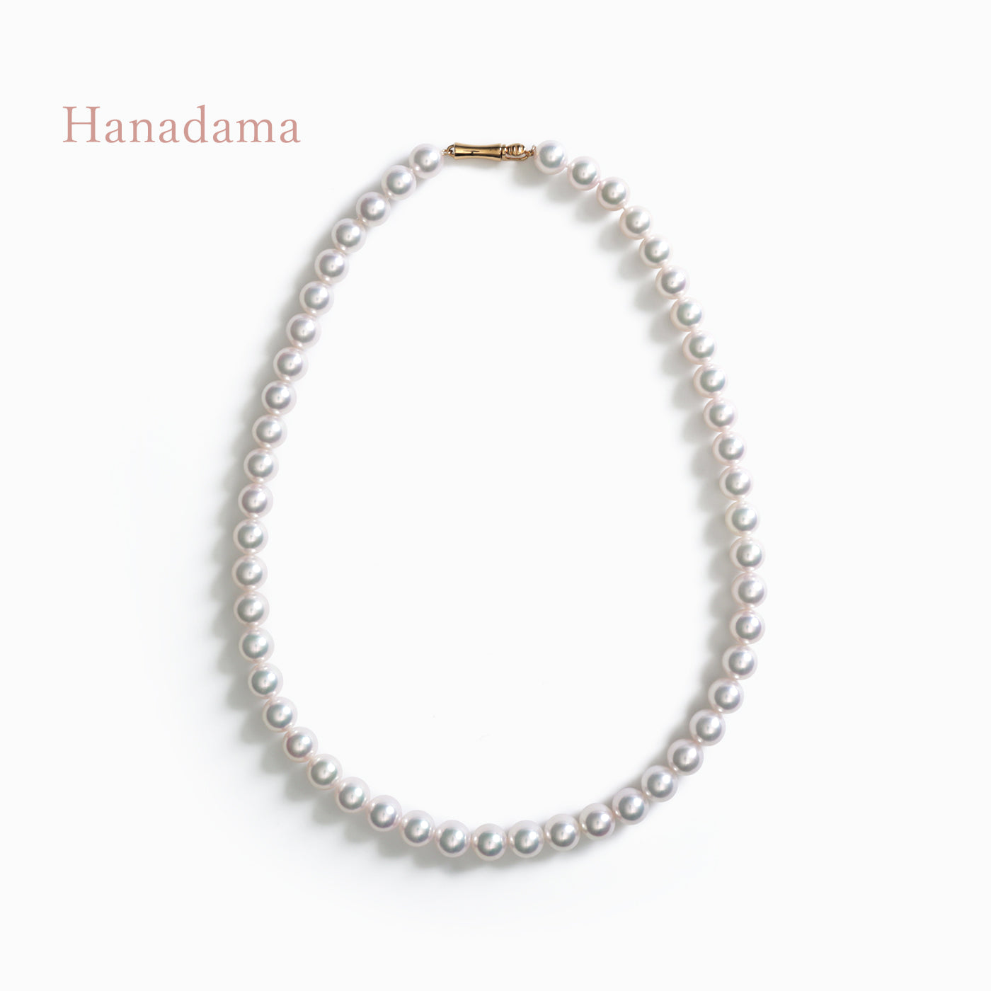 8.0-8.5mm "Hanadama" Akoya Pearl Necklace