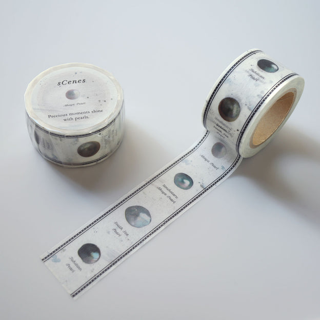 【COLLECTIBLE】Masking Tape "パールの種類" 25mm